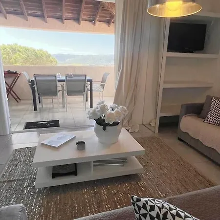4 Pers Vue Sur La Baie De Santa Giulia Apartment *