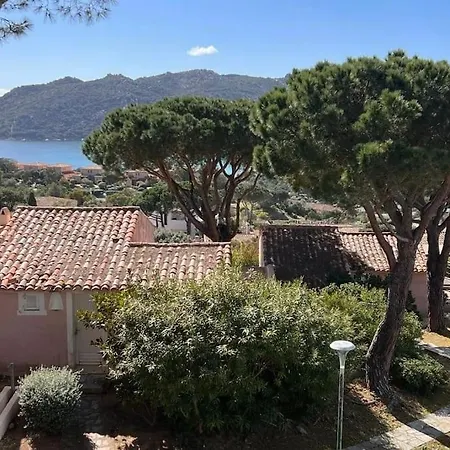 4 Pers Vue Sur La Baie De Santa Giulia 포르토베쉬오