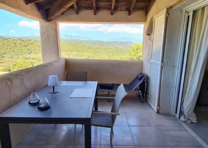 4 Pers Vue Sur La Baie De Santa Giulia
